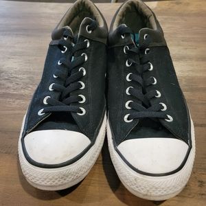 Converse low tops brand new black shoes retro original men's